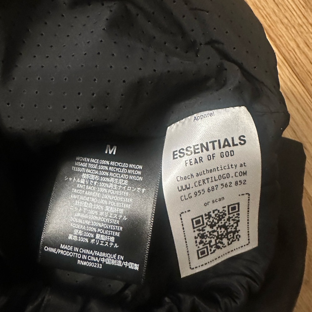 Essentials Black Drawstring Shorts - image 2